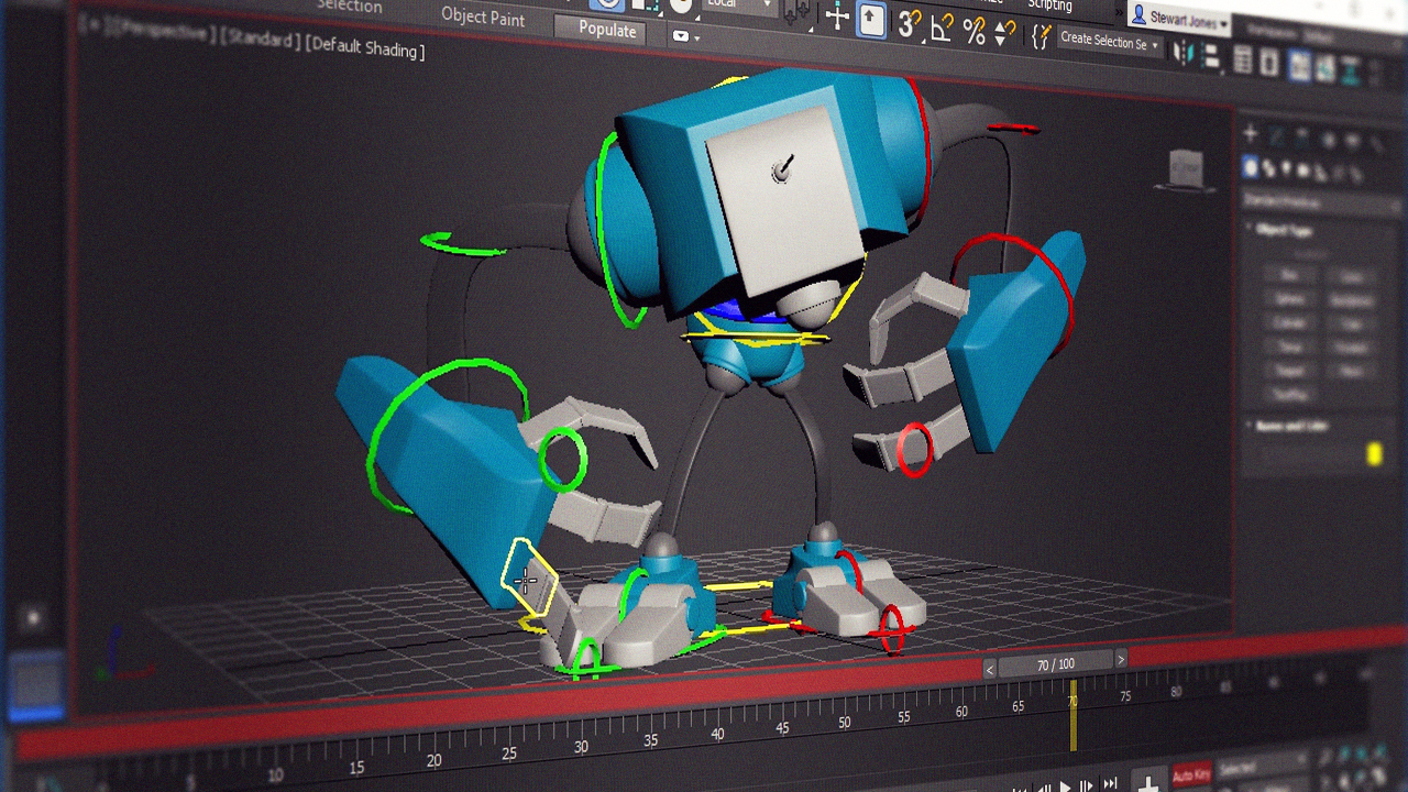 3ds Max Rigging Fundamentals from Pluralsight | Course by Edvicer