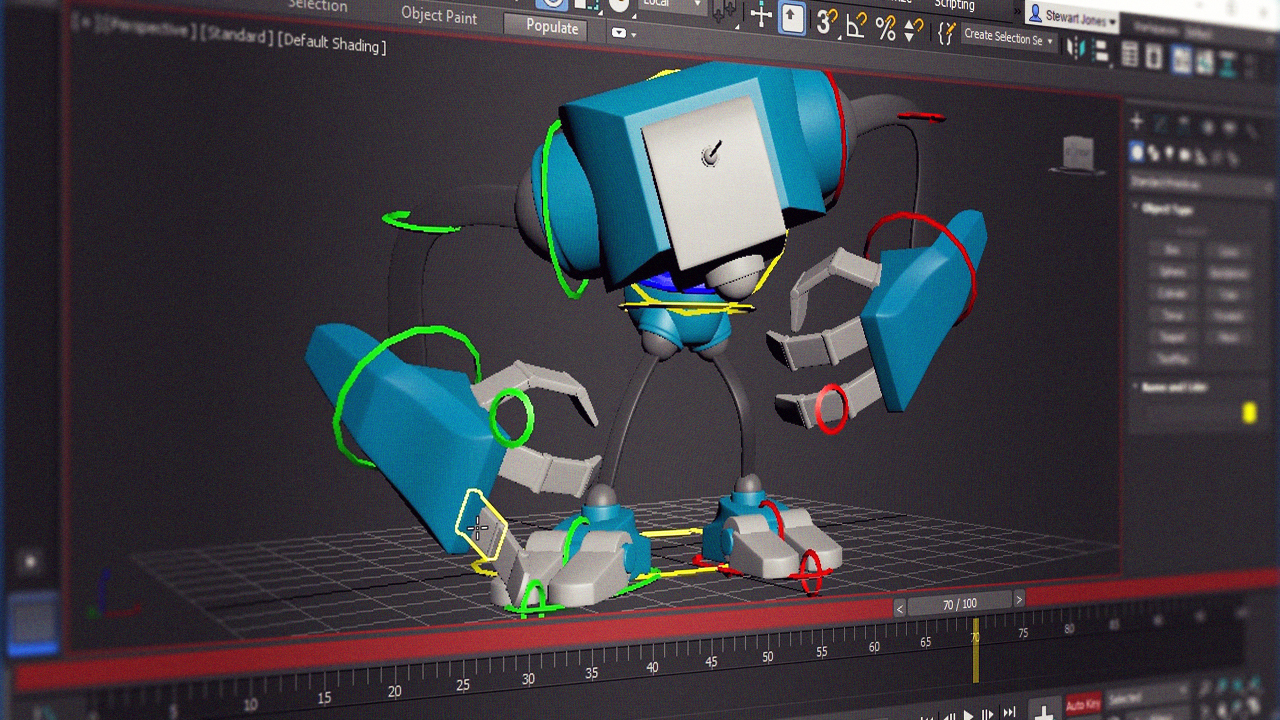 3ds Max Rigging Fundamentals Rigging Animation Course Pluralsight