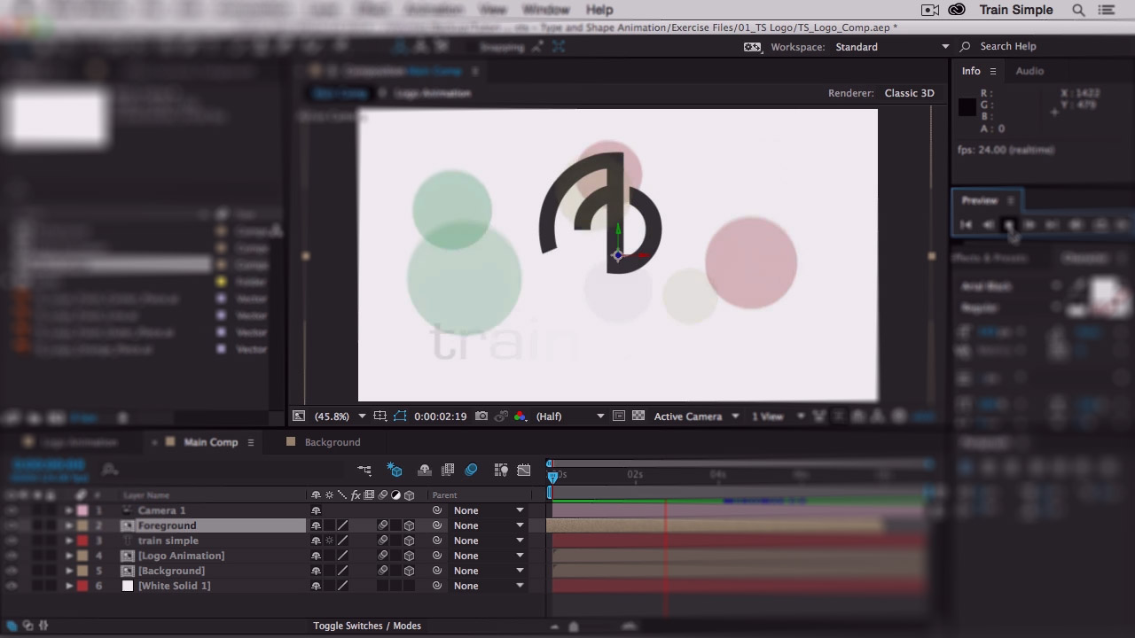 Motion Graphics Shapes Animation in After Effects - After Effects