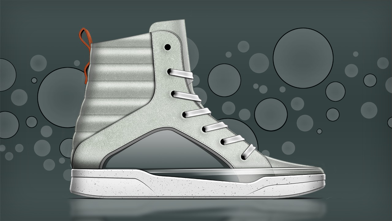 Creating an Industrial Concept Design for Footwear in Photoshop from Pluralsight | Course by Edvicer