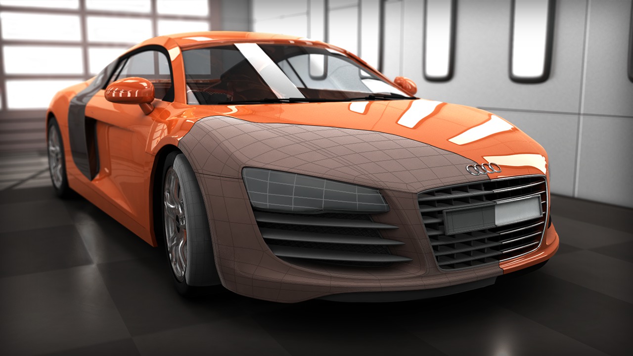 car 3d model free download for maya