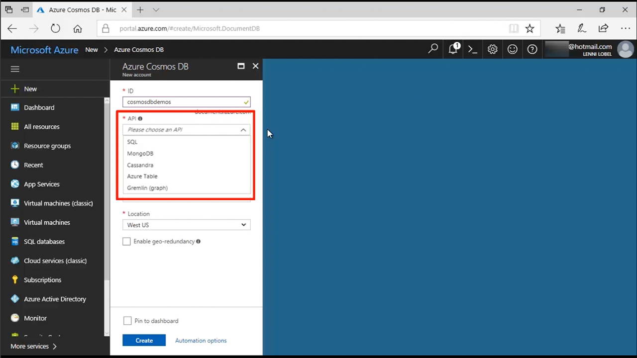 Azure Course Learning Azure Cosmos Db Pluralsight
