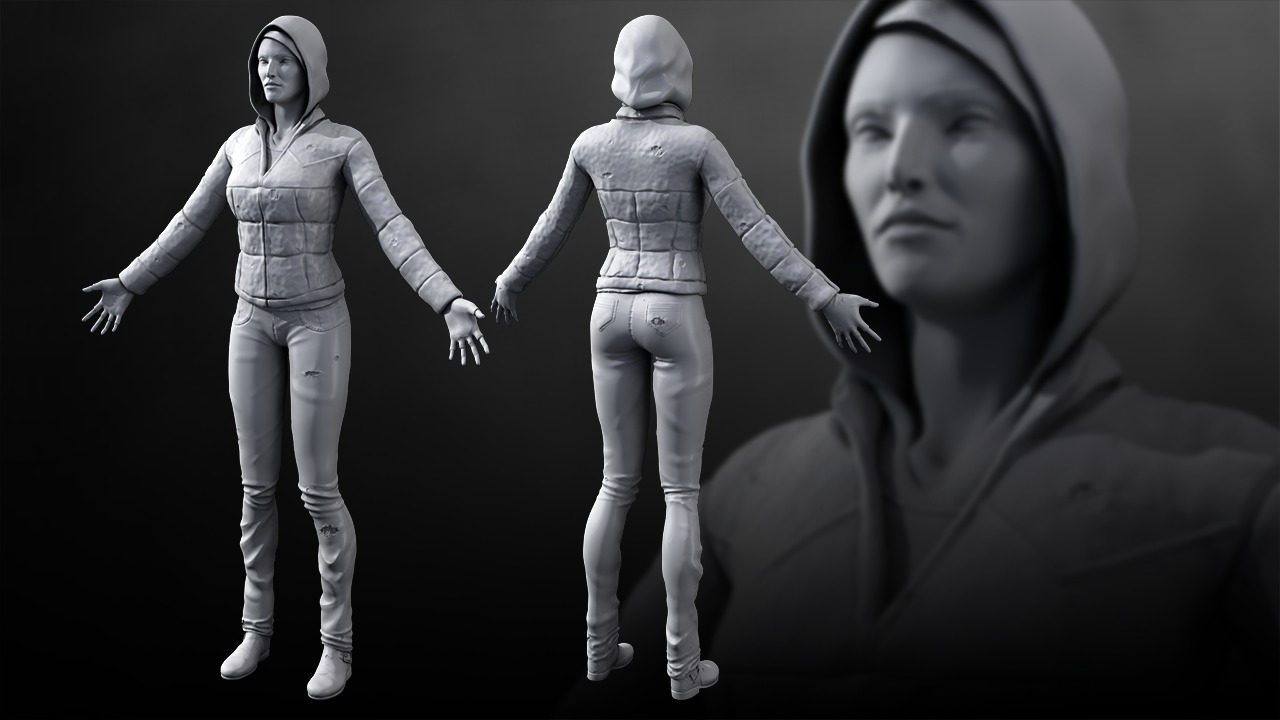 character development techniques in zbrush