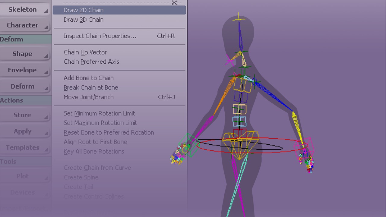 softimage 3d characters