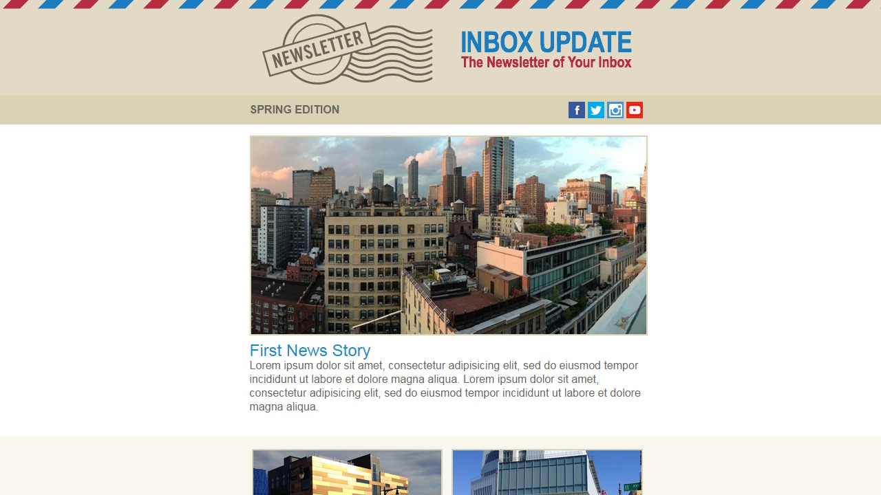 Freebie PSDSketch Hero Responsive Html Email Newsletter by RocketWay on  Dribbble