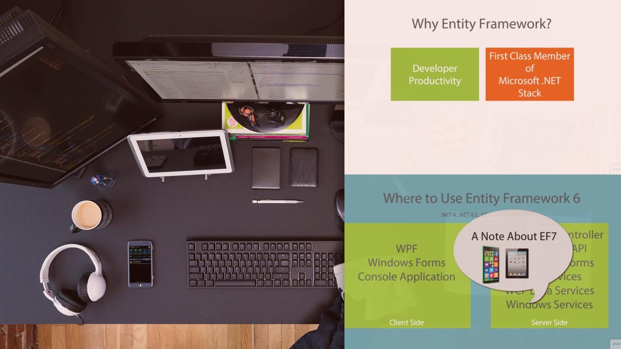 Getting Started with Entity Framework 6 from Pluralsight | Course by Edvicer