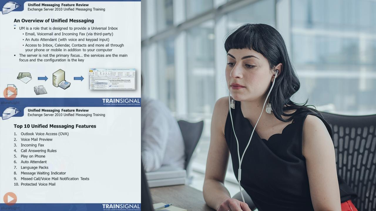 Exchange Server 2010 Unified Messaging Pluralsight