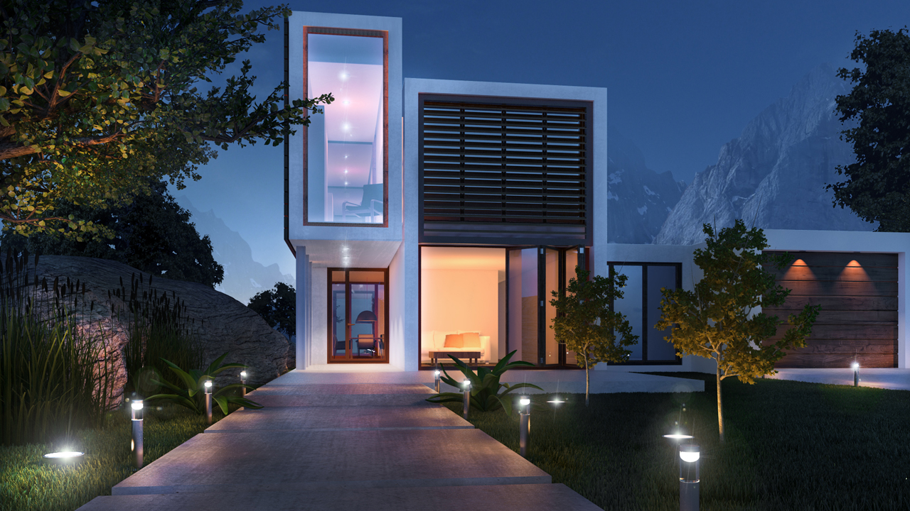 3d Max Architecture Exterior