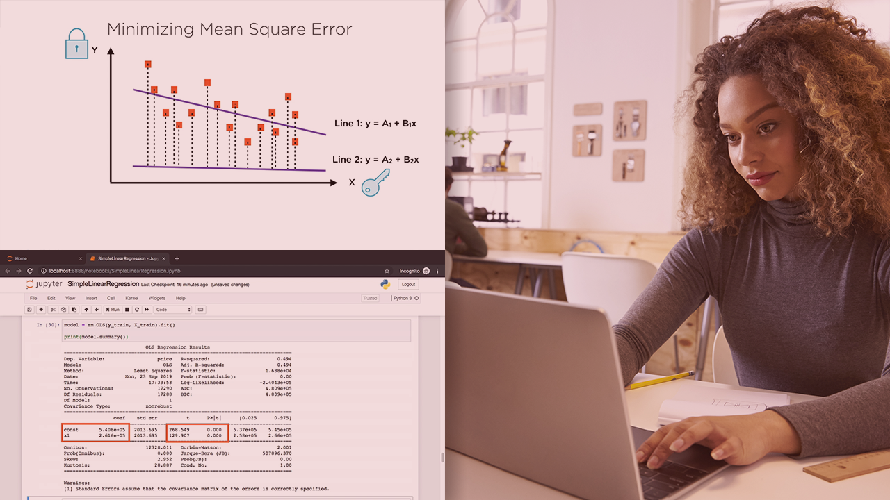 Interpreting Data Using Statistical Models with Python from Pluralsight | Course by Edvicer