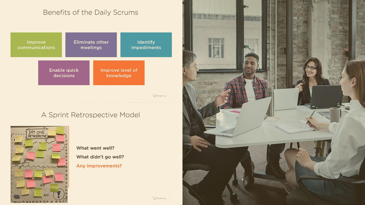 Introducing Scrum Events from Pluralsight | Course by Edvicer