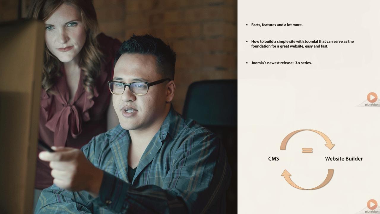 Introduction To Joomla Pluralsight