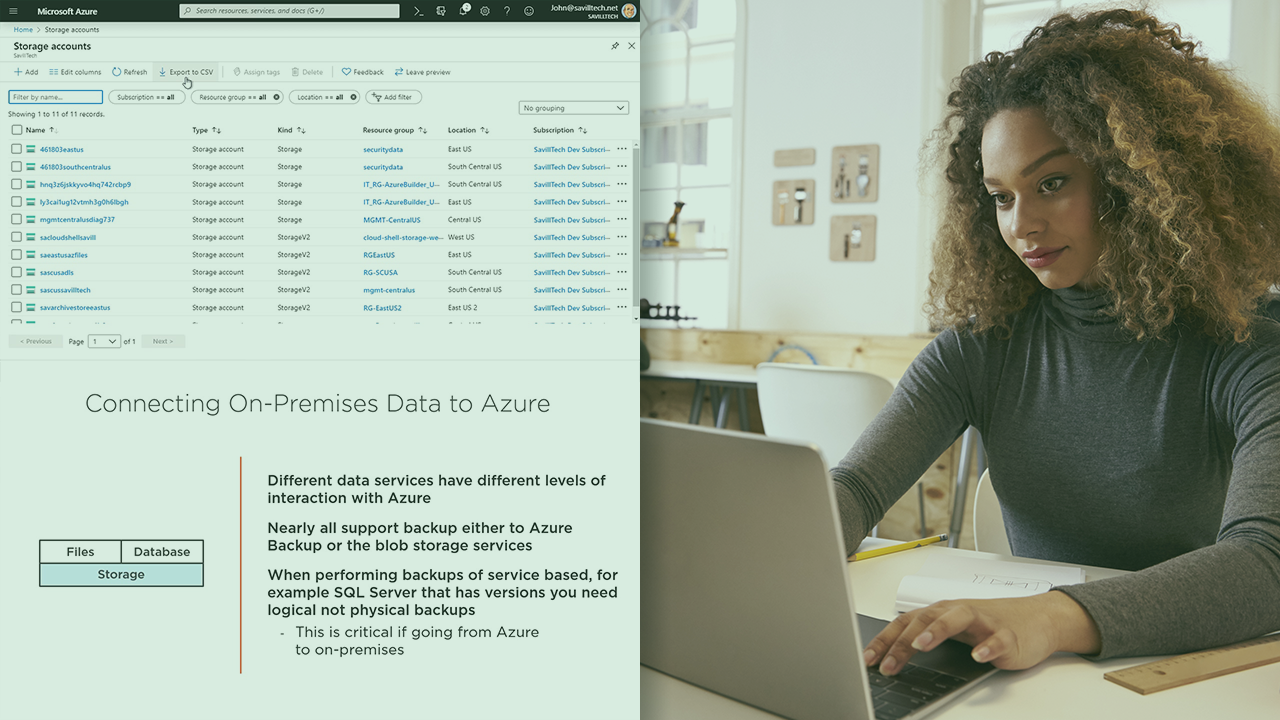 Implementing Hybrid Data Solutions in Microsoft Azure