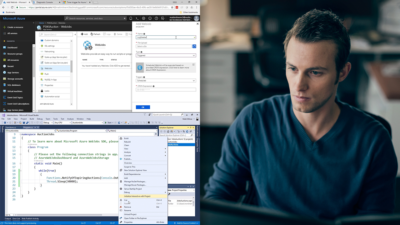 Microsoft Azure Developer: Web Jobs | Pluralsight