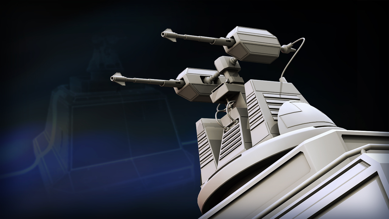 Modeling a Machine Gun Turret in CINEMA 4D from Pluralsight | Course by Edvicer