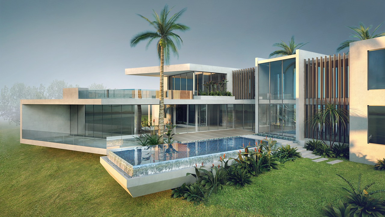 3ds max architectural rendering