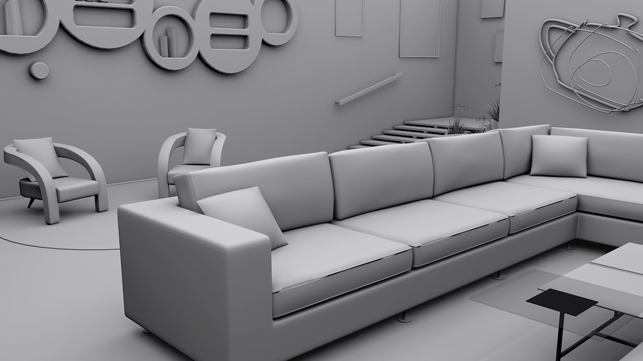 3ds max interior models