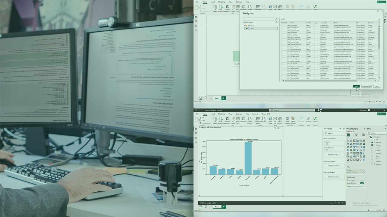 Integrate Power BI with Python