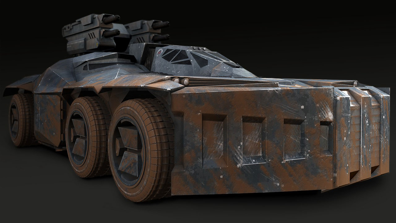 Professional Series: Texturing Military Vehicles in MARI from Pluralsight | Course by Edvicer