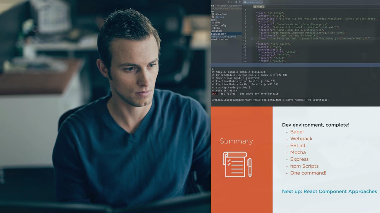 Building Applications with React and Redux from Pluralsight | Course by Edvicer
