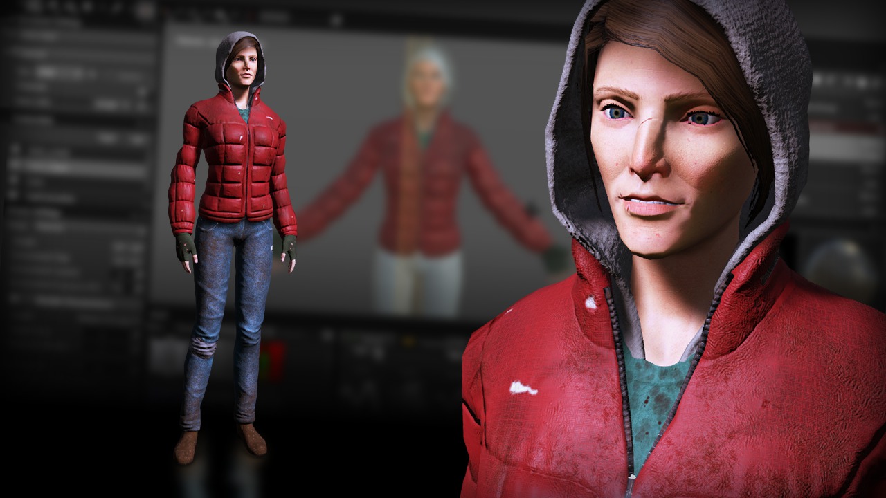 pluralsight texturing a female hero in zbrush