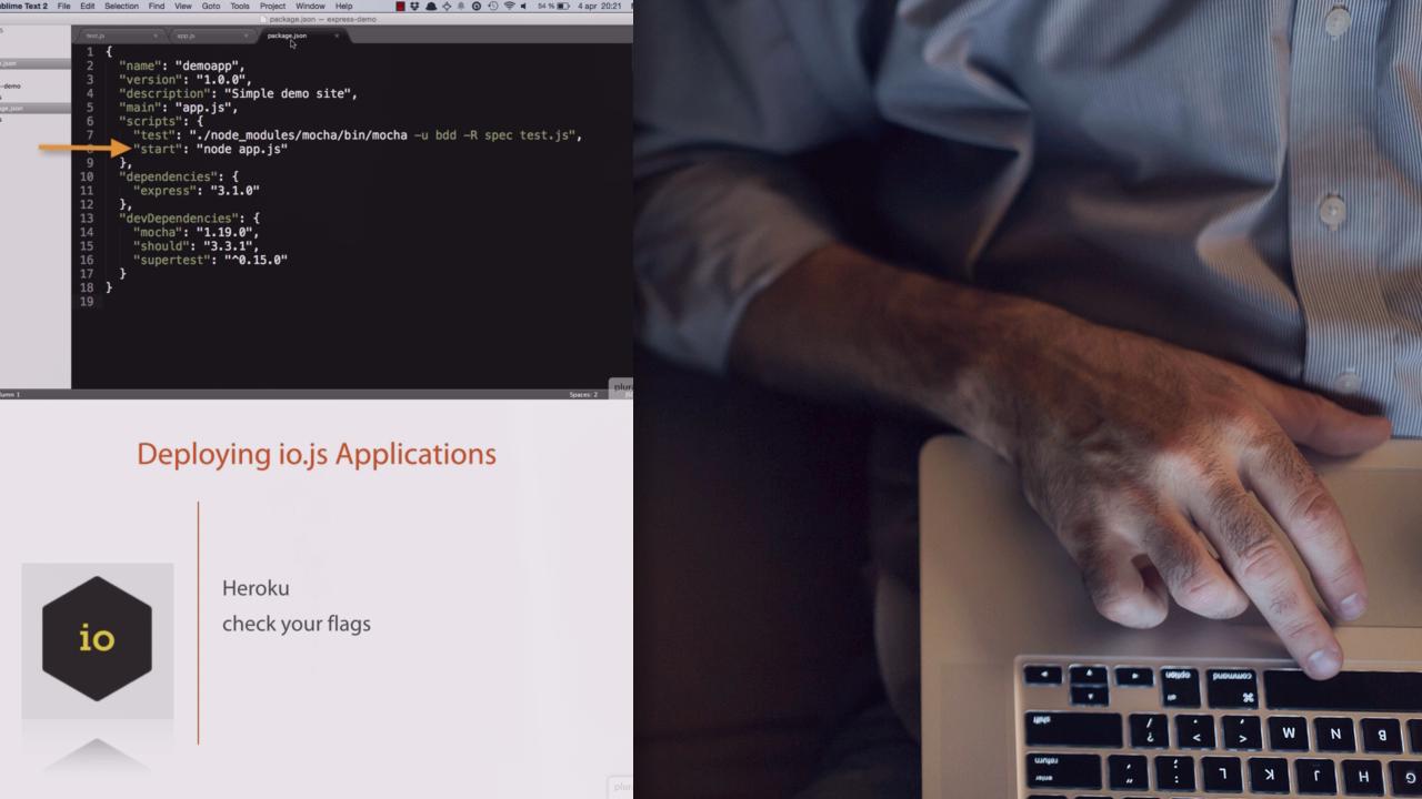 io.js and Node.js Next: Getting Started from Pluralsight | Course by Edvicer