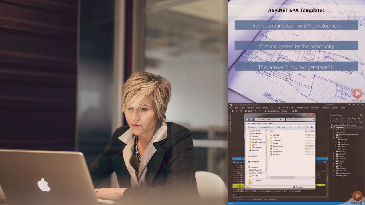 Single Page Apps JumpStart Pluralsight