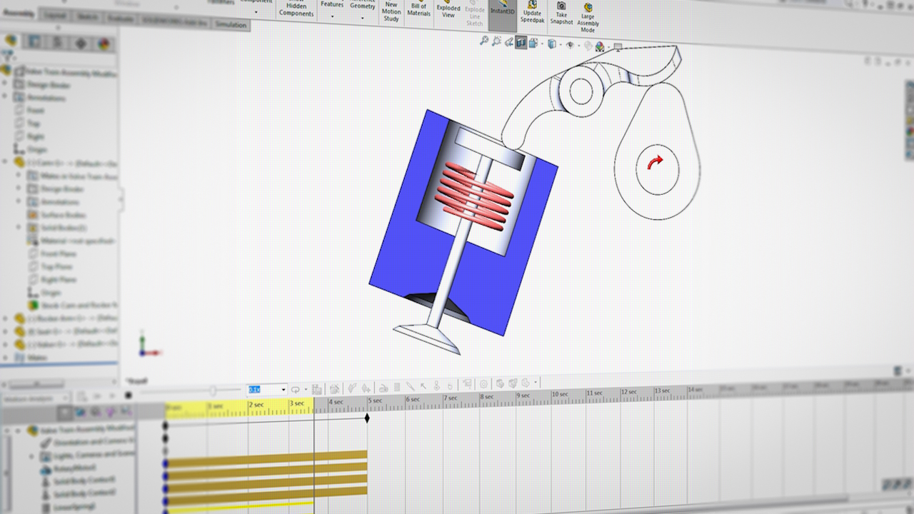 Introduction to SOLIDWORKS Motion | Pluralsight