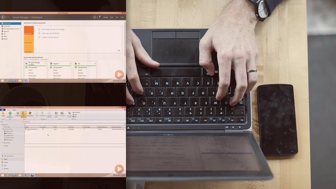 System Center 2012 R2 Self Service Virtual Machine Provisioning from Pluralsight | Course by Edvicer