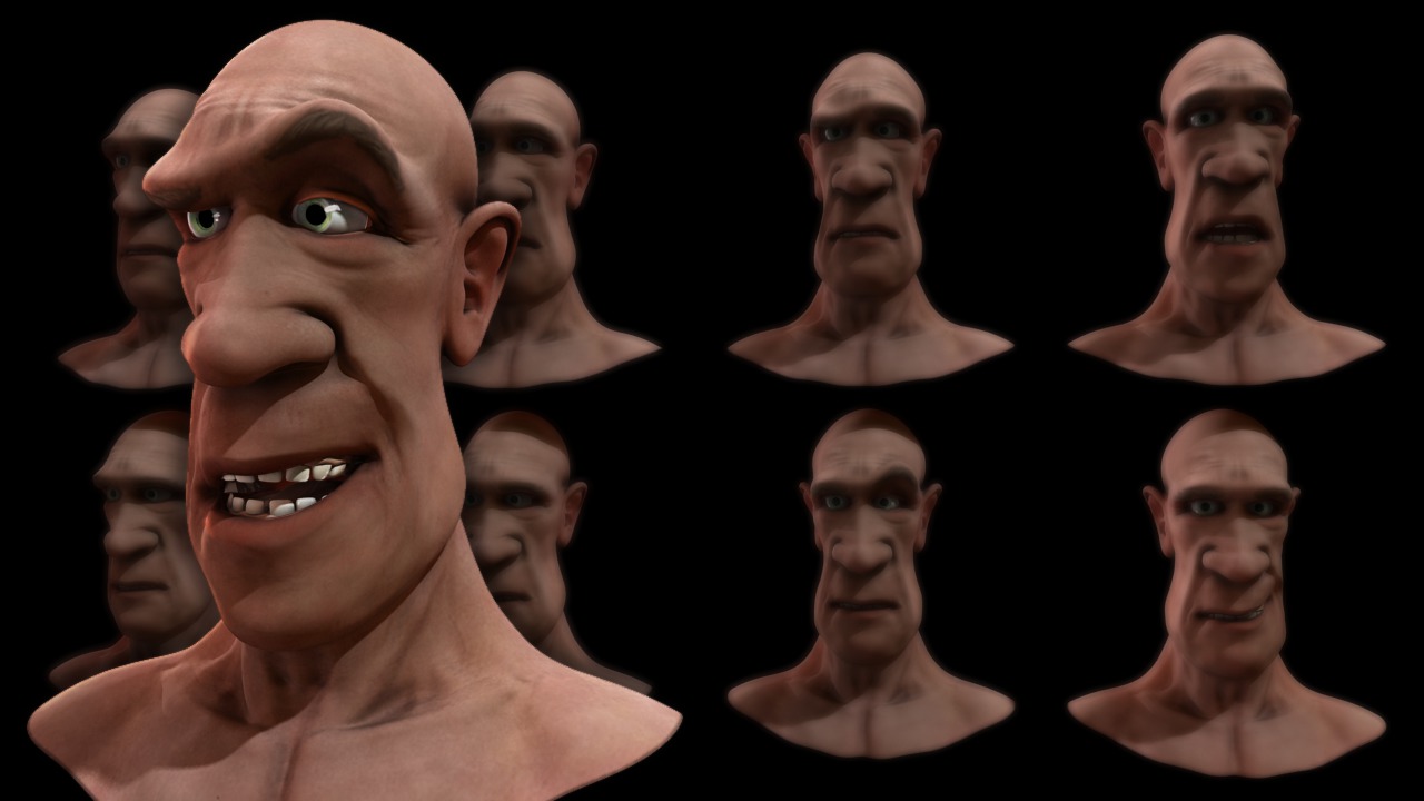 blend shapes in zbrush