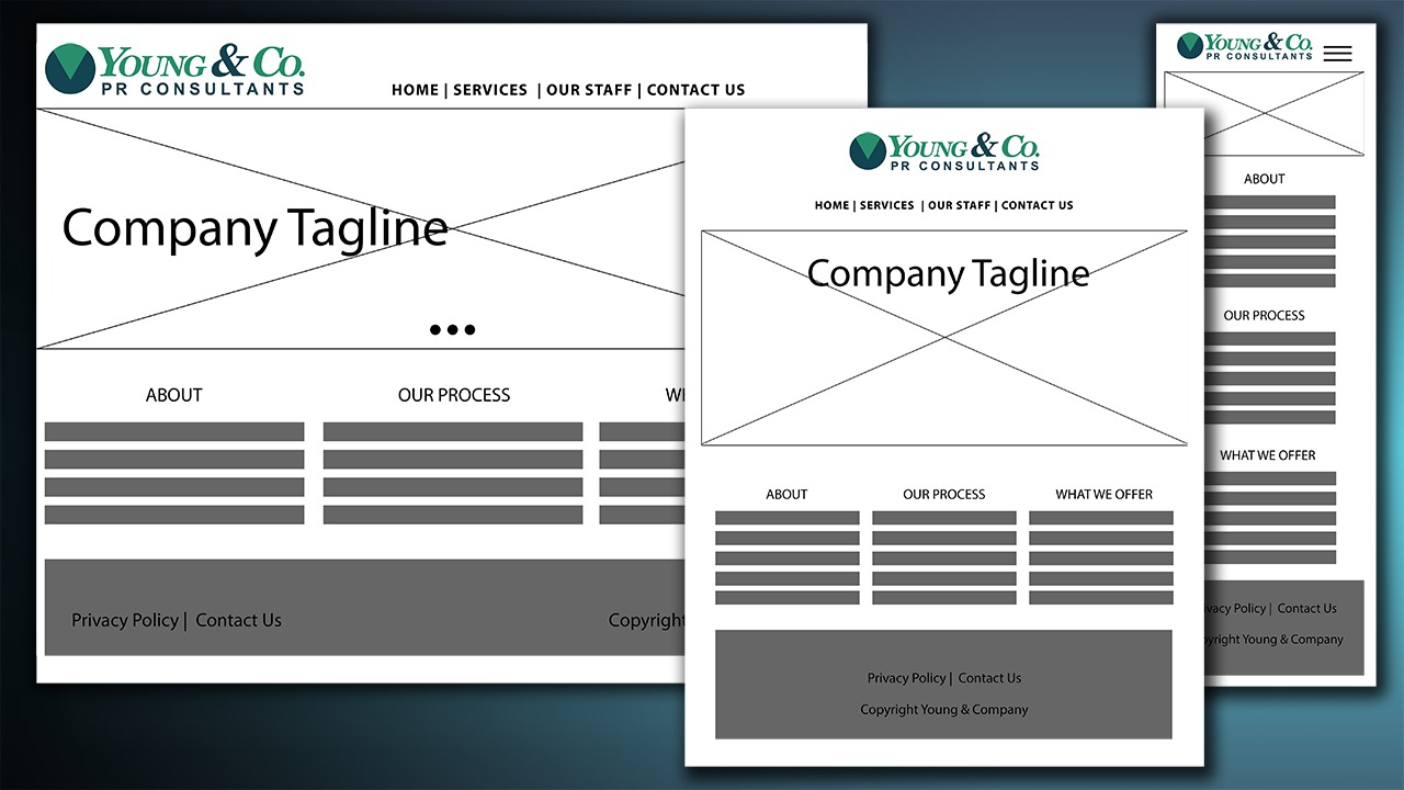 website wireframe illustrator download