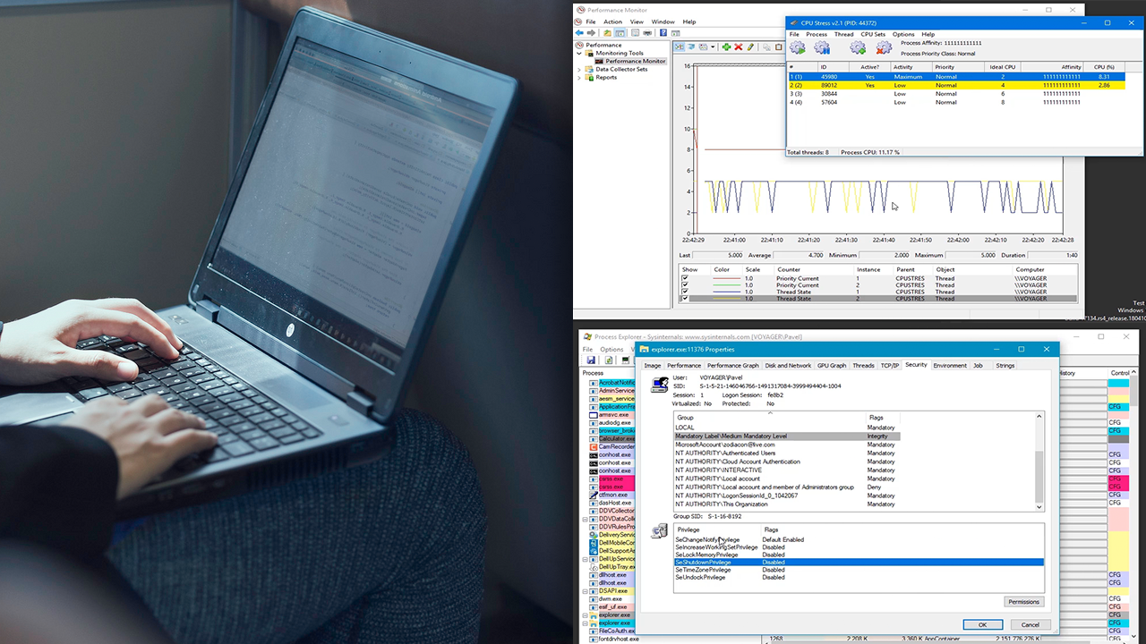 windows afd gives to a thread