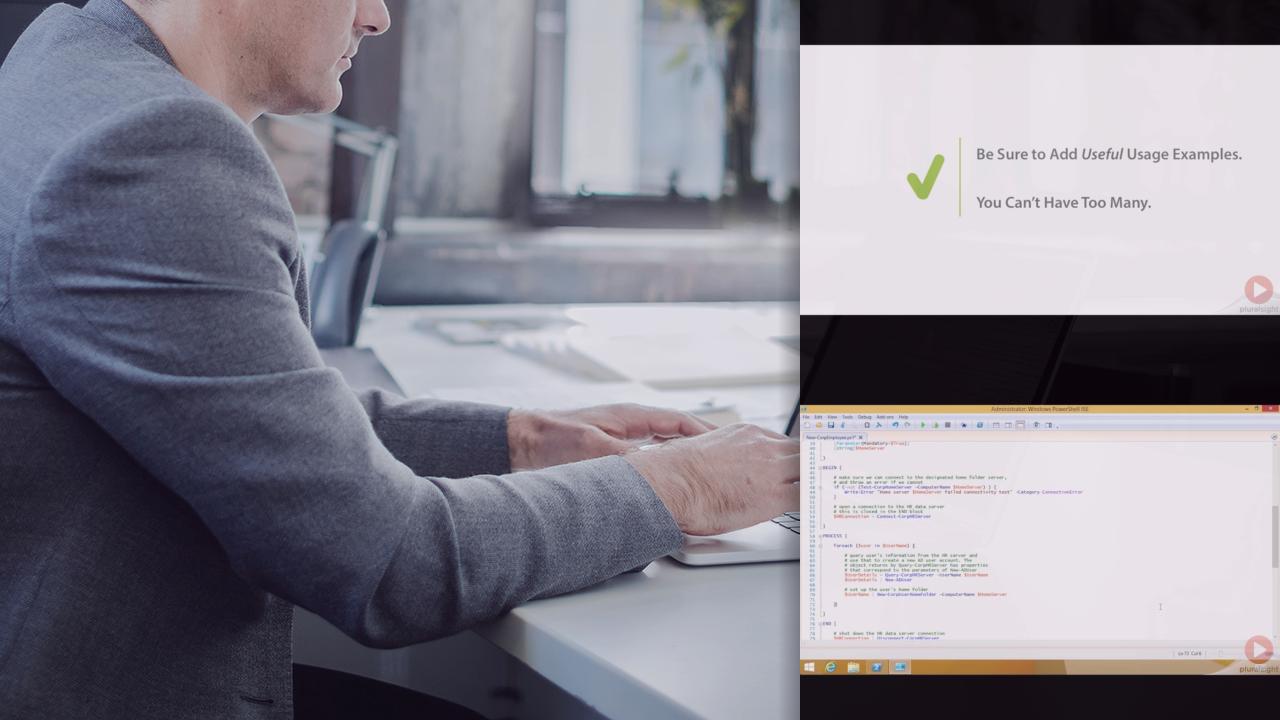Windows Powershell Best Practices And Patterns Pluralsight 6279