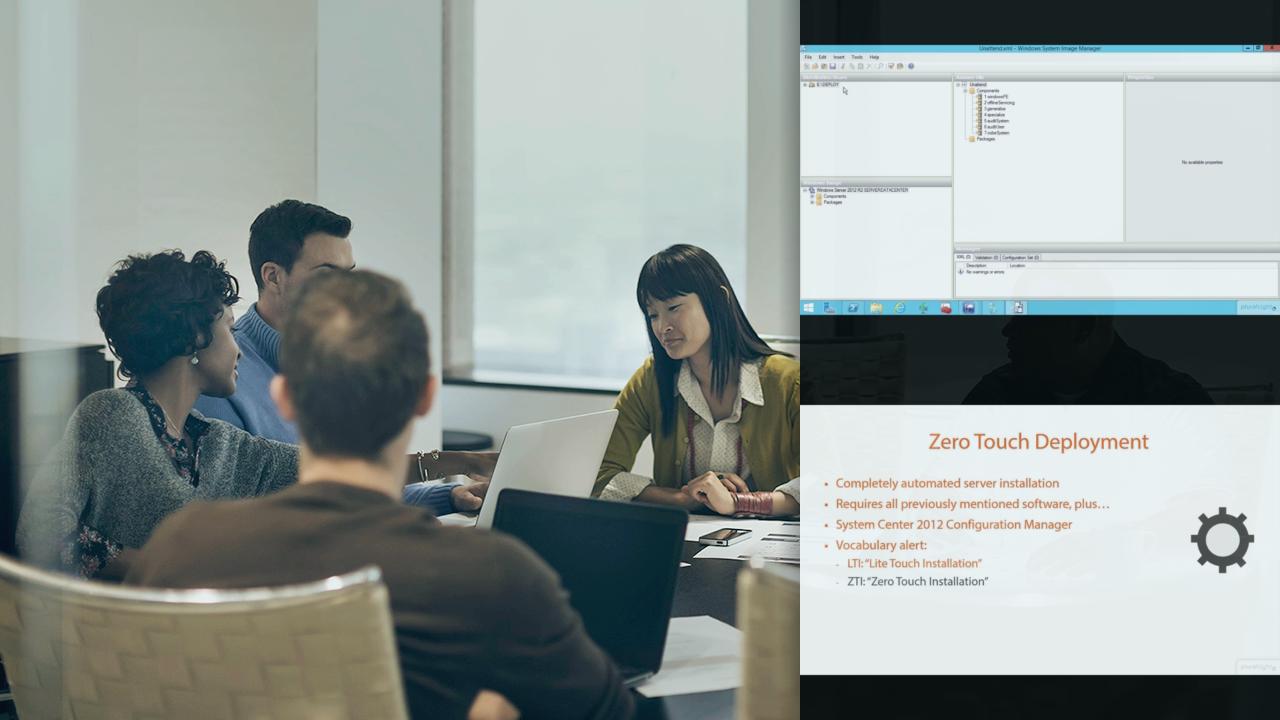 Windows Server 2012 R2 (70-413) Server Deployment from Pluralsight | Course by Edvicer